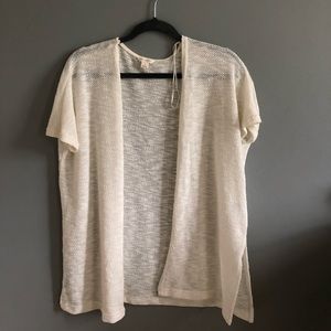 Aéropostale Sheer Cream Sweater
